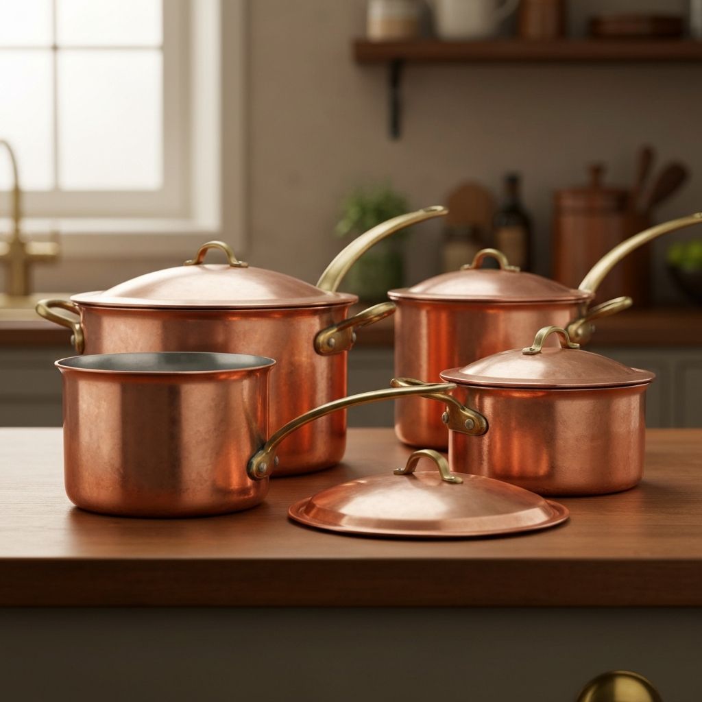 Nouvelle Copper Collection - European-Inspired Elegant Cookware
